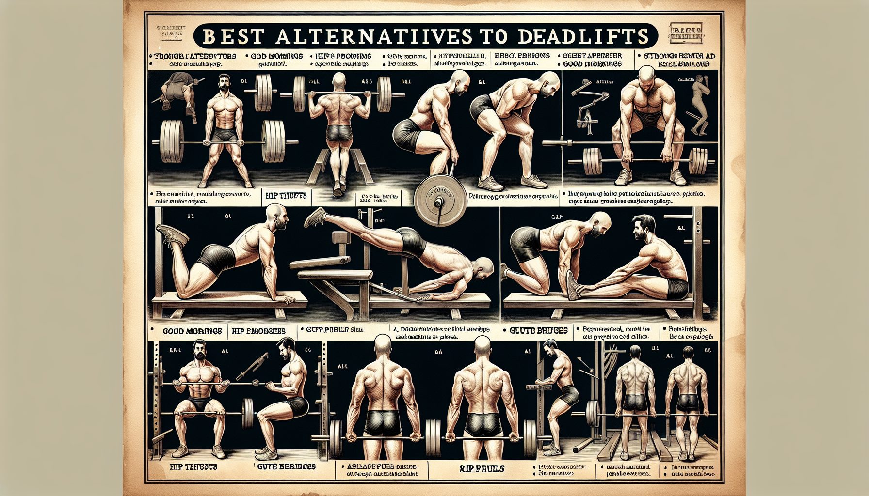 Discover the Best Deadlift Alternatives for a Stronger and Safer Workout Routine